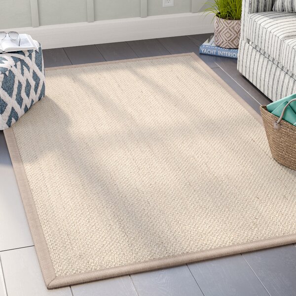 Monadnock Marble / Linen Area Rug by Beachcrest Home