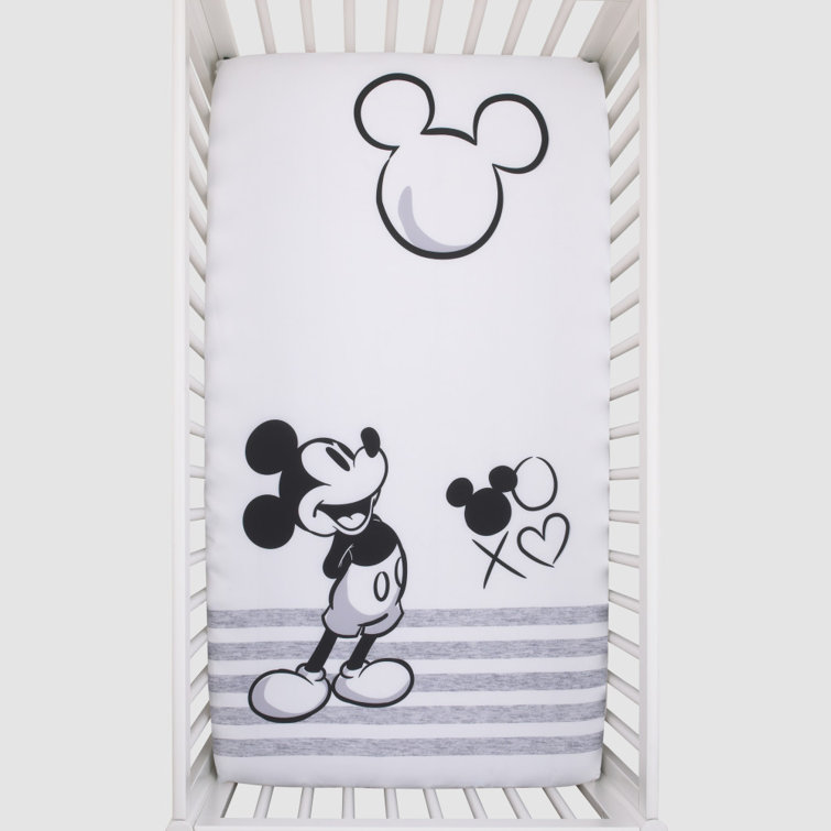 Disney Drap Housse Pour Lit De Bebe Disney Mickey Mouse Et Commentaires Wayfair Ca