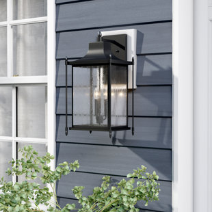 Best Vanhouten 3-Light Outdoor Wall Lantern By Winston Porter Outdoor Lighting Vanhouten 3-Light Outdoor Wall Lantern By Winston Porter Outdoor Lighting