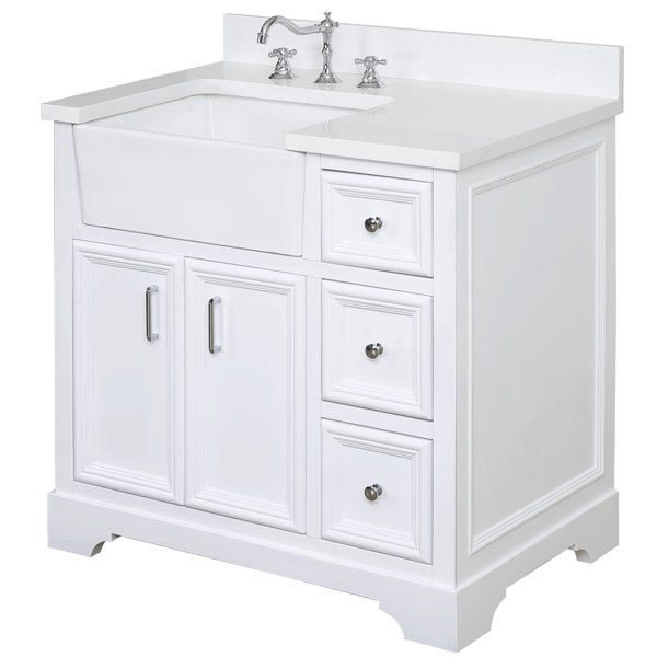 Zelda 36 Single Bathroom Vanity Set by Kitchen Bat