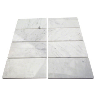 Crema Marfil Backsplash Wayfair 3 X 6 Marble Subway Tile In Crema Marfil