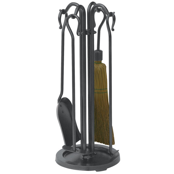 5 Piece Olde World Iron Mini Fireplace Tool Set by Uniflame Corporation