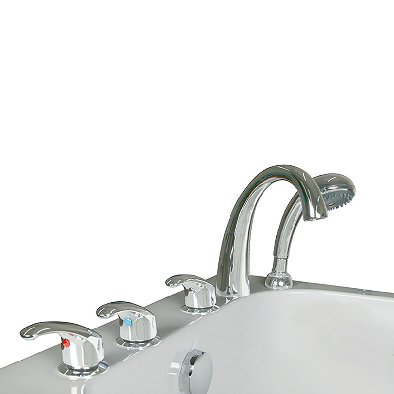 Ella Walk In Bath Lounger Acrylic 59 X 26 75 Walk In Whirlpool And Air Tub Wayfair