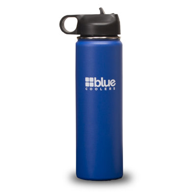 Blue Coolers 20 Oz Flask Flip  Blue Blue Coolers Color Blue