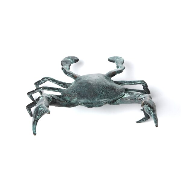 Crabs are arthropods of crustaceans Charming Copper Sculpture statue crab