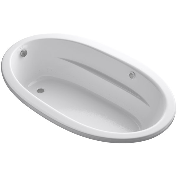 Sunward Drop-In Bubblemassage Air Bath with Bask Heated Surface by Kohler