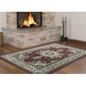 Meredosia Red/Brown Area Rug