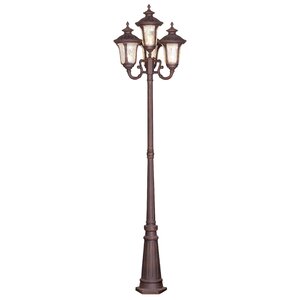 Gurnee Outdoor 4-Light 93'' Post Light