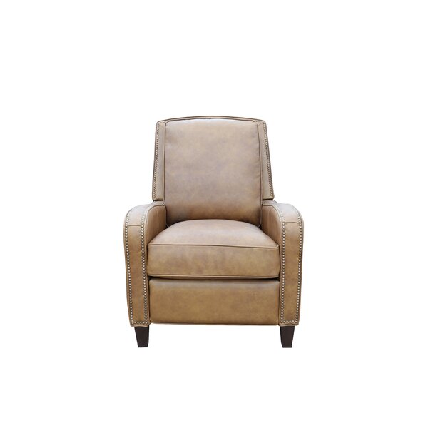 Nev Leather Manual Recliner By Canora Grey