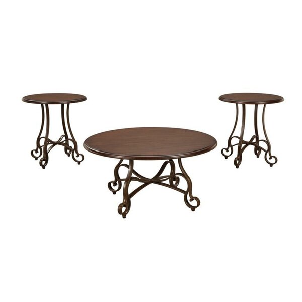Olen 3 Piece Coffee Table Set By Everly Quinn