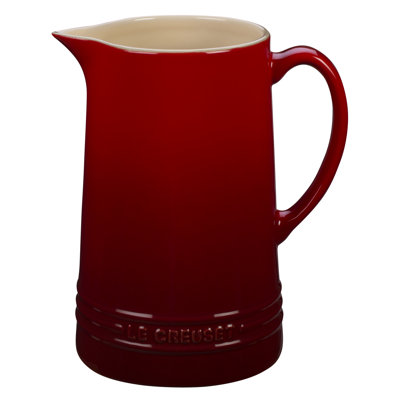 Le Creuset Stoneware 51 Oz Pitcher Le Creuset Color Cerise