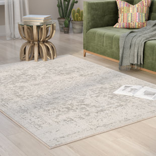 Farmhouse Rugs Birch Lane Hillsby Light Gray Beige Area Rug
