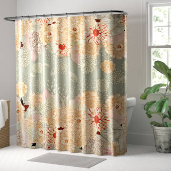 Croscill Mosaic Single Shower Curtain Reviews Wayfair
