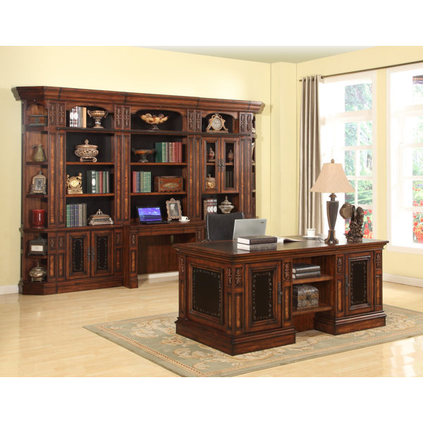 Birkett Oversized Set Bookcase by Astoria Grand