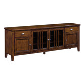 Glass Front Media Cabinet Wayfair