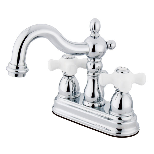 Heritage Centerset Bathroom Faucet with Drain Asse