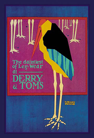 Buyenlarge The Daintiest Of Leg Wear By F Gregory Brown Vintage Advertisement Wayfair