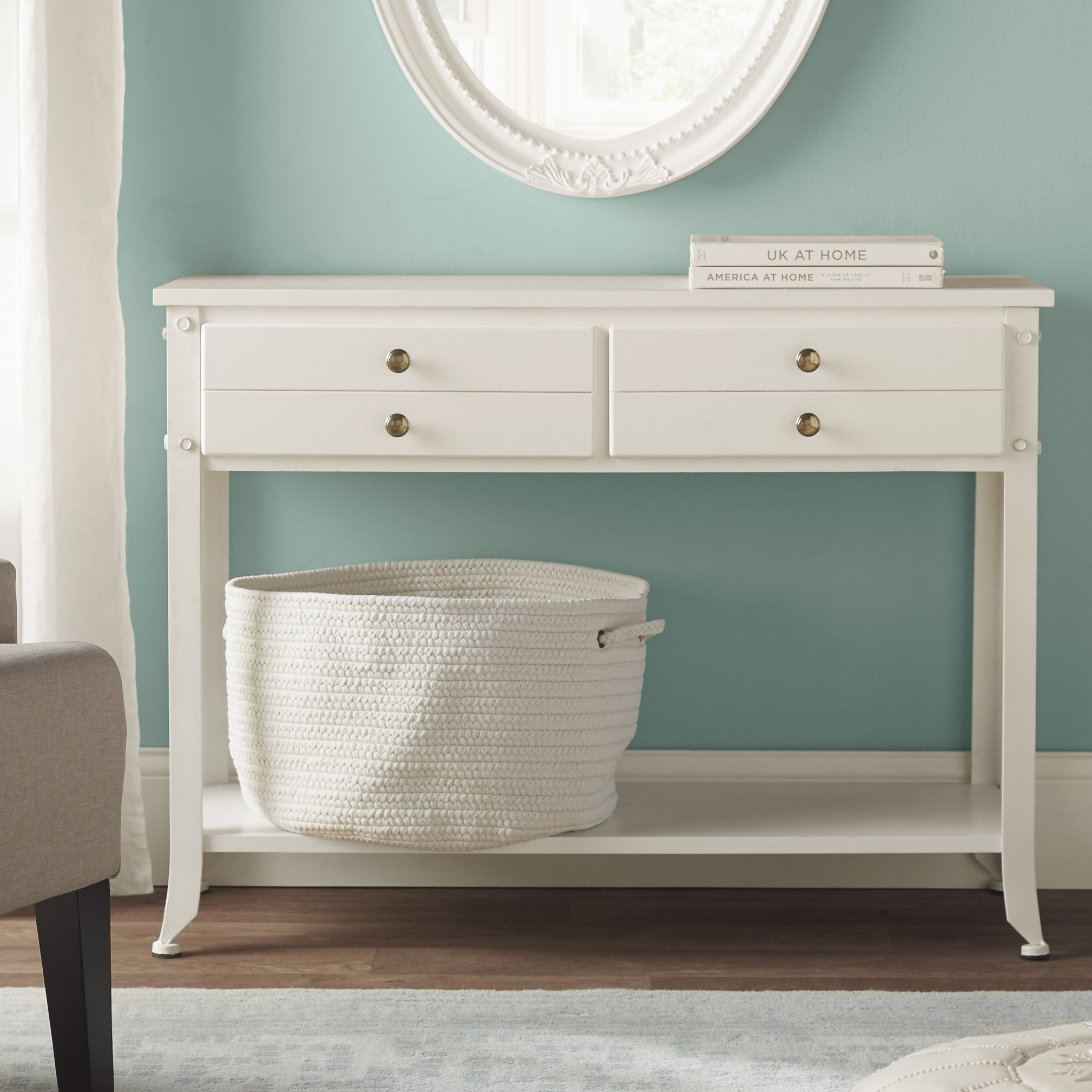 Beachcrest Home Favela Solid Wood Console Table Reviews Wayfair