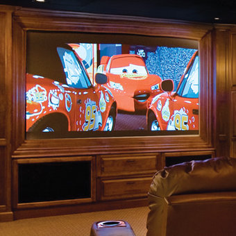 Onyx Fixed Frame Projection Screen Draper SizeFormat 92 169 Format Surface Finish Pure White