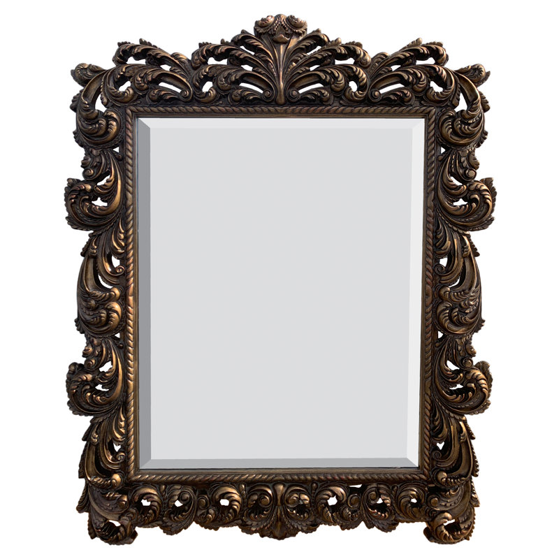 Art Frame Direct Rococo Grand Burnished Mirror Wayfair