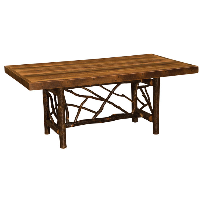 Cleary Twig Log Solid Wood Dining Table Cleary Twig Log Solid Wood Dining Table