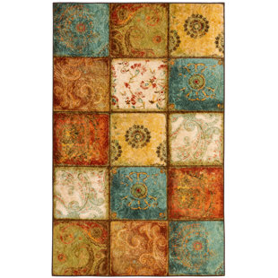 Gold Yellow Rugs You Ll Love Wayfair Aftonshire Rust Red Blue Area Rug