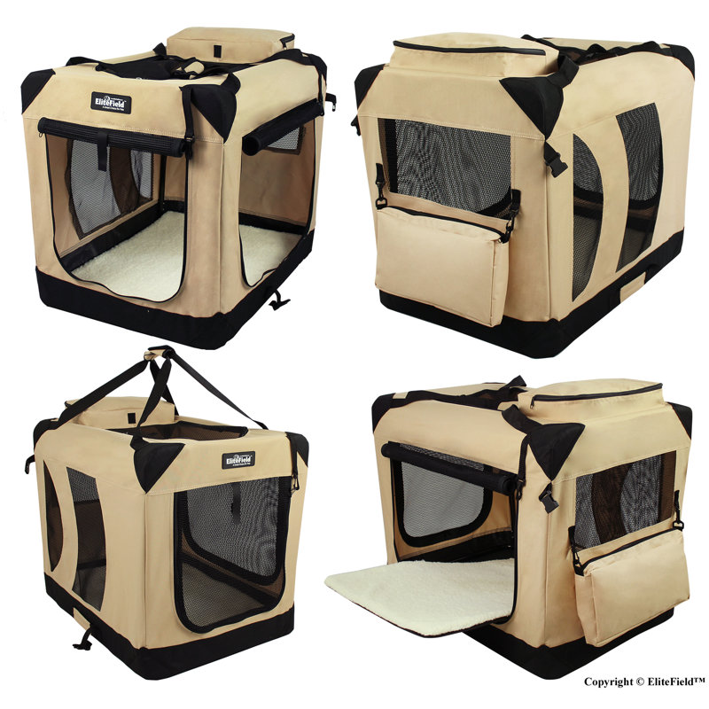 elite soft dog crate