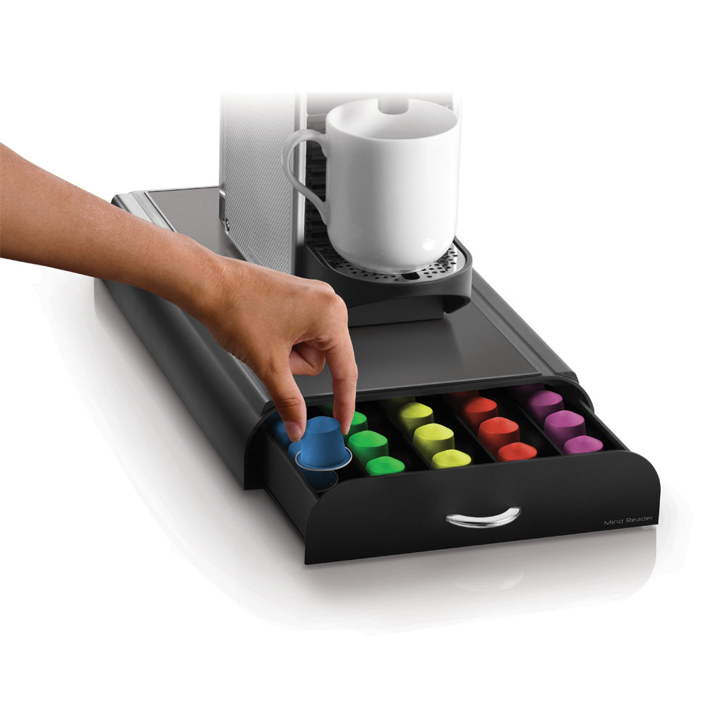 Mind Reader 50 Pod Drawer For Nespresso Capsules Reviews Wayfair