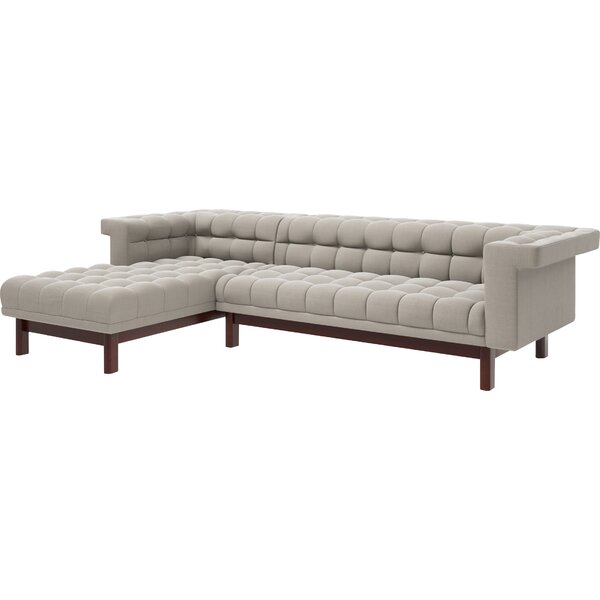 1 George 114 Sofa With Chaise By Truemodern New On Dining Table
