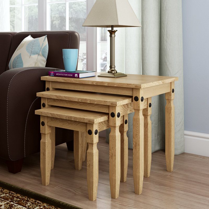 Home & Haus Classic Corona 3 Piece Nest of Tables & Reviews ... Home & Haus Classic Corona 3 Piece Nest of Tables & Reviews ...