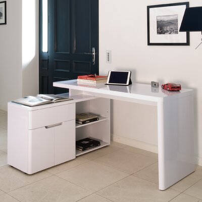 cuuba libre corner desk white