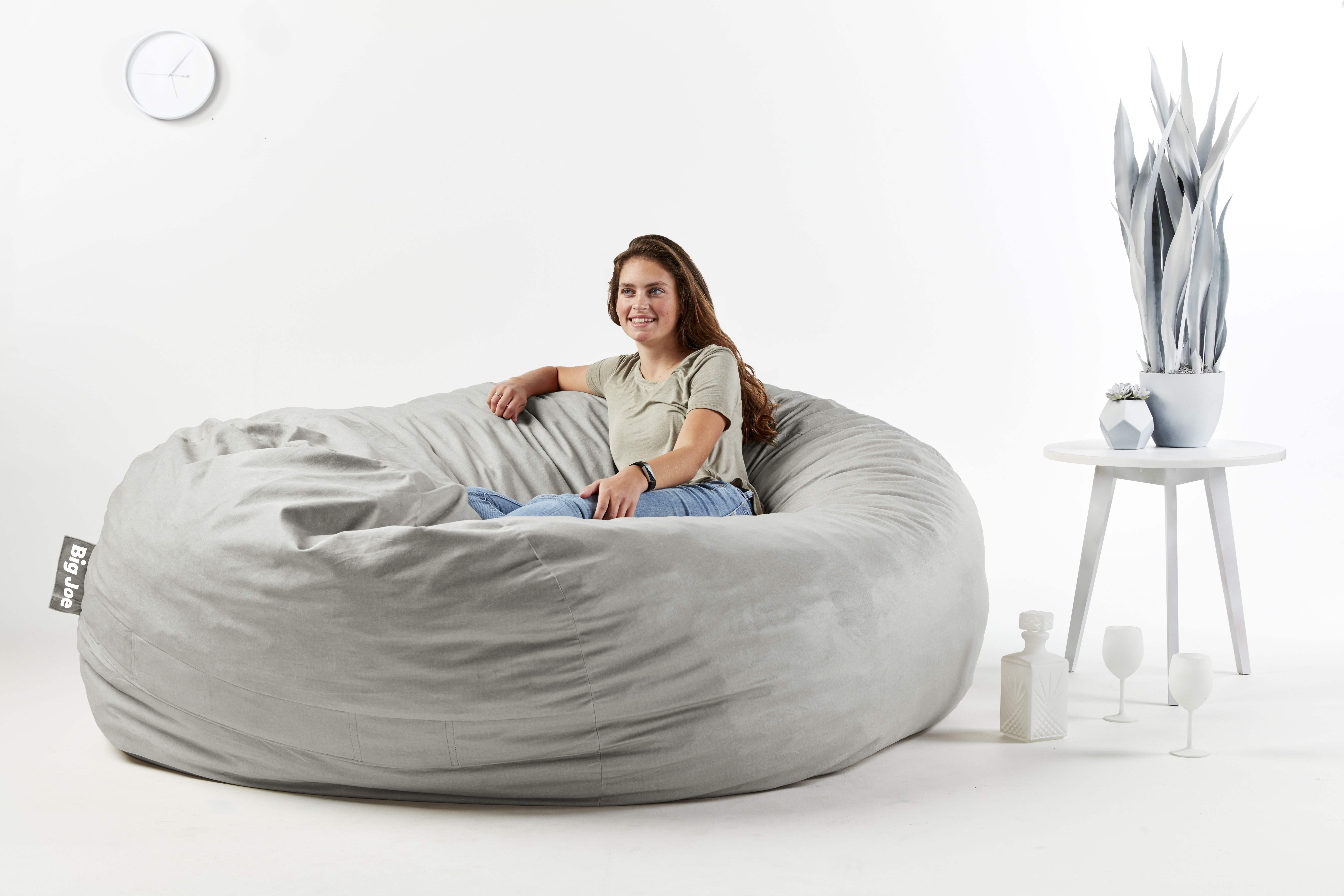 Comfort Research Fuf Extra Large Bean Bag Sofa Reviews Wayfair