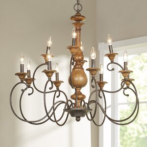 Turcot 12-Light Candle-Style Chandelier