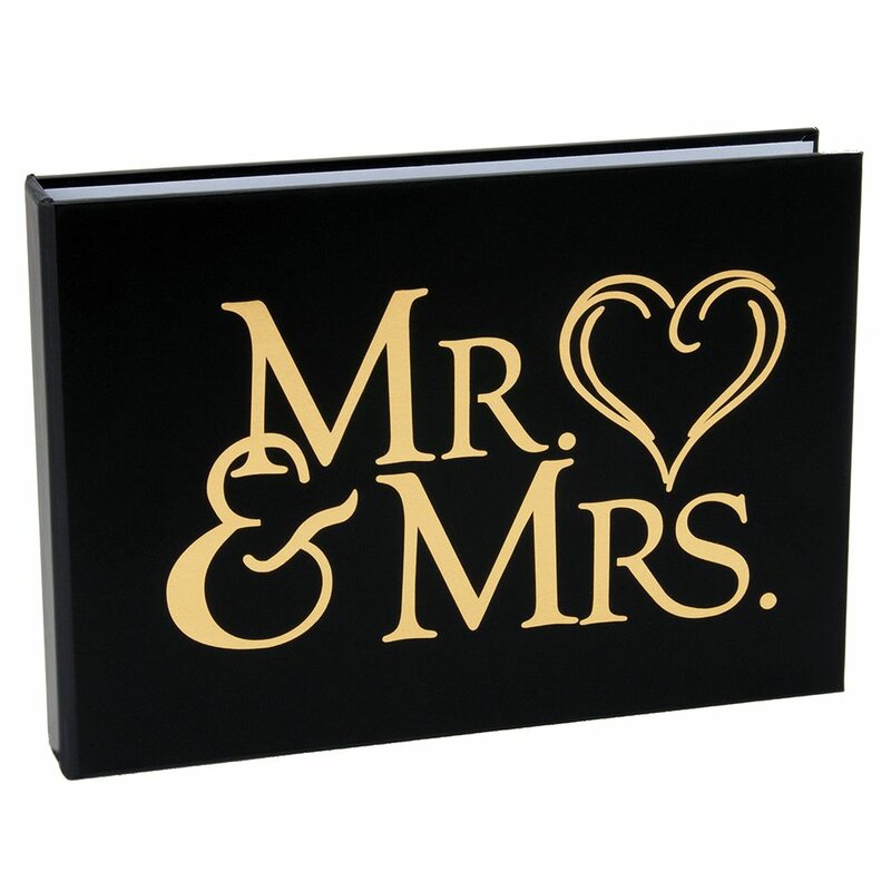 Winston Porter Mr and Mrs Wedding Photo Album | Wayfair.ca