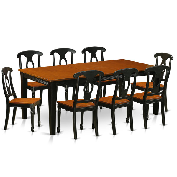 Pilger Modern 9 Piece Dining Set By August Grove Comparison