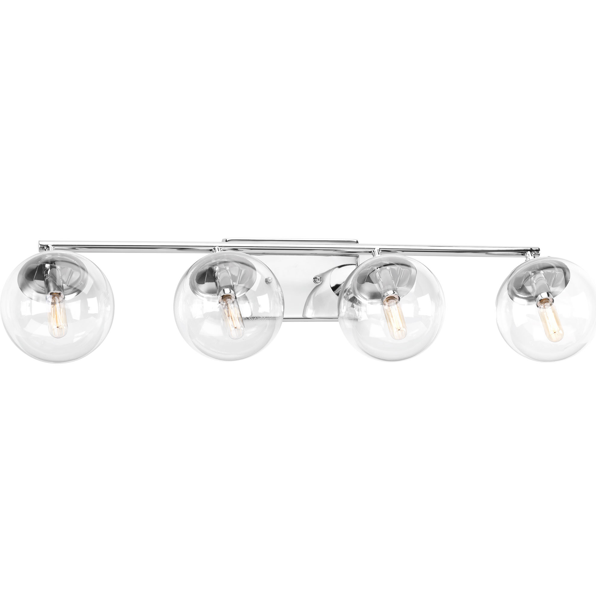 Byrd 4 Light Dimmable Polished Chrome Vanity Reviews Byrd 4 Light Dimmable Polished Chrome