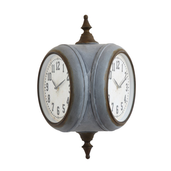 Dakoda Iron Wall Clock by 17 Stories| @ $180.00