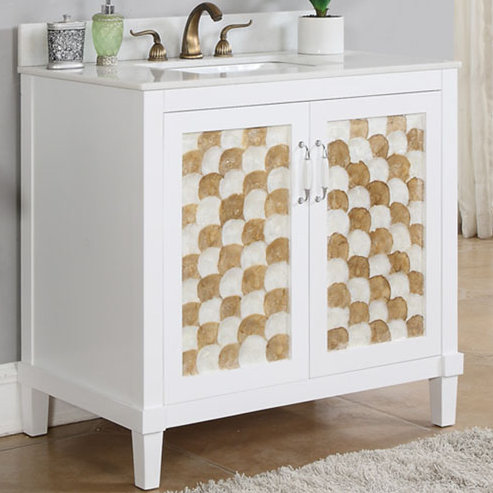 36 Single Sink Bathroom Vanity Set by InFurniture