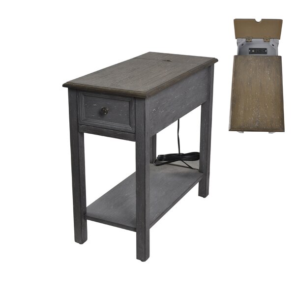 Outdoor Furniture Lometa End Table With Storage