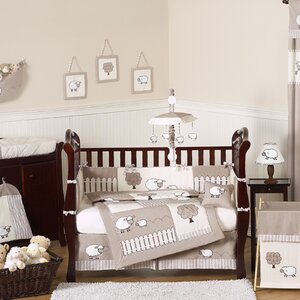 Little Lamb 9 Piece Crib Bedding Set