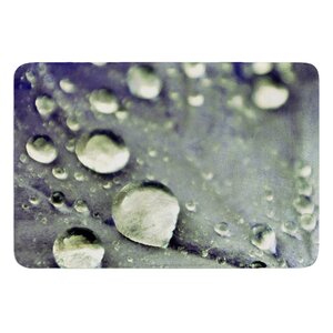 Water Droplets by Iris Lehnhardt Bath Mat