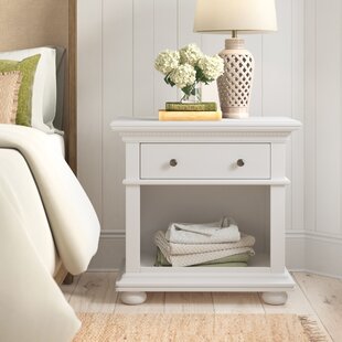 Farmhouse Rustic White Nightstands Birch Lane