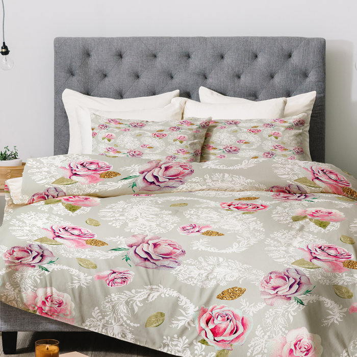 East Urban Home Marta Barragan Camarasa Romantic Comforter Set