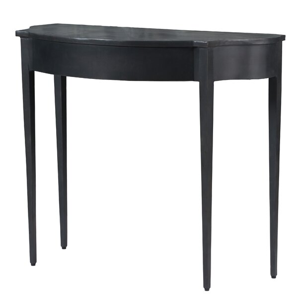 Galaz Console Table - Rustic Black By Canora Grey