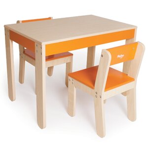 Little One's Kids 3 Piece Table & Chair Set