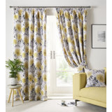 Yellow Gold Curtains You Ll Love Wayfair Co Uk