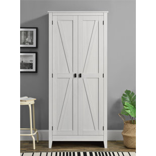 Tall Linen Cabinet With Doors Wayfair Quickview