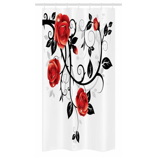 East Urban Home Gothic Stall Shower Curtain Single Hooks Wayfair