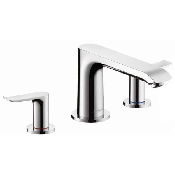 Metris Two Handle Deck Mounted Roman Tub Faucet by Hansgrohe