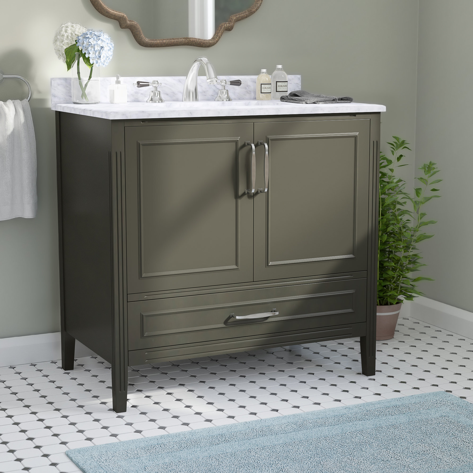 Charlton Home Annis 36 Single Bathroom Vanity Reviews Wayfair